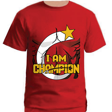 Michael Midas Champion I AM CHAMPION t-shirt
